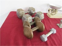 Scales, hand weights