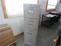 Wood & metal file cabinets