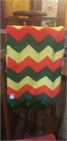 Crochet Blanket - Cool colors