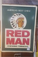 Red Man Advertisement