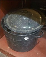 Granite ware canner with supplies