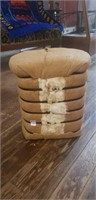 Vintage bale of cotton 16 x 8 x 13"