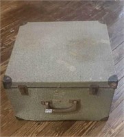 Old suitcase 16" square x 10" tall