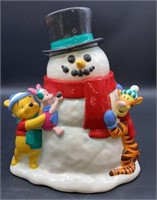 Winnie The Pooh Snowman Cookie Jar