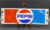 Metal Pepsi Advertising Sign