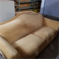 Gold couch