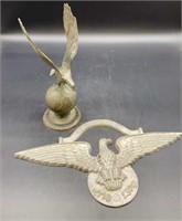 Brass and Cast Aluminum Eagles