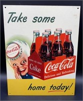 Coca Cola Take Some Home Sign