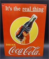 Coca Cola It’s The Real Thing Sign
