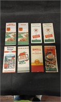 Assorted Gas and Oil Road Maps
