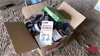 Box of miscellaneous used and unused bearings