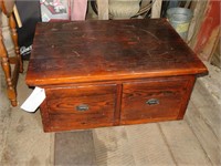 2 Drawer Wood File Cabinet