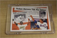 1991 UPPERDECK SP2 CARD NOLAN RYAN/RICKEYHENDERSON