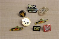 SELECTION OF NASCAR SAFARI CLUB PINS