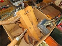 Box Lot: Wood Clamps; Stanley 700