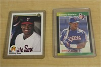SELECTION OF SAMMY SOSA ROOKIE TRADING CARDS