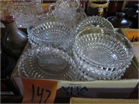 (8) 5" Glass Candy Dishes