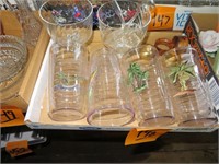 Sherbet Glasses; Plastic Cups; Napkin Rings