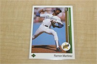 1989 UPPERDECK RAMON MARTINEZ ROOKIE CARD