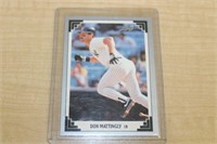 1991 LEAF PREVIEW CARD DON MATTINGLY