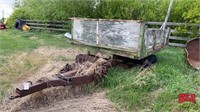 Custom built trailer with steel frame