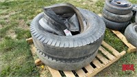 2 – 9.00 – 20 Truck Tires With Tubes And Liners