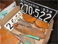 1939 WI License Plate; Signs & More