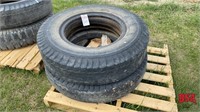 2 – 9.00 – 20 Truck Tires, With Tubes