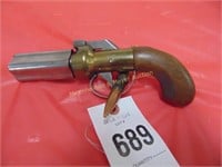 CMC PEPPERBOX 4 B.P. REVOLVER 36 CALIBER