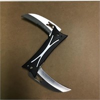 Double blade knife