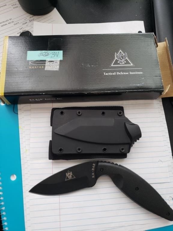 Collector Knife Auction, Timed On Line