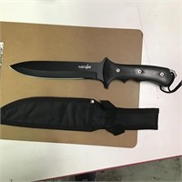 Extreme ratio combat knife with sheath