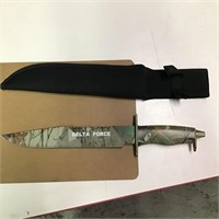 Delta Force knife with sheath