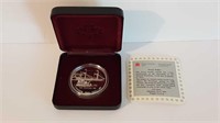 1991 CANADIAN STERLING SILVER DOLLAR COIN