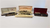 ASSORTED VINTAGE PENS & PENCILS