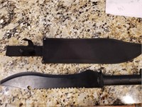 Survivor knife ex large with sheath