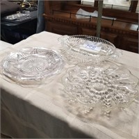 3 Piece group - serving trays