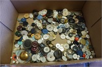 Box lot of Buttons