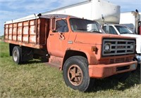 1974 GMC 6500 Grain 3 Ton Truck, 366, 5spd, 16ft