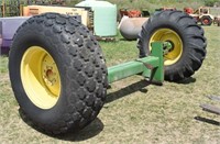 Combine Axle & Tires, 18.4x26, Loc: OK Tire Lot,