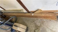 2 treated 4x4x8 foot and 2 treated 2x4x8 foot