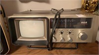 Vintage RCA radio and tv