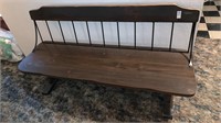 Trestle bench 58 inches