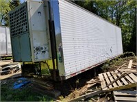 24.5 foot semi trailer with reefer