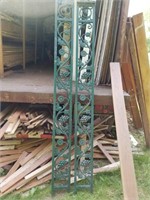 cast iron porch posts