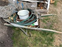 Old Wheel barrow With contents