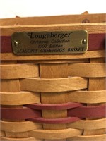 1992 Longaberger Christmas Collection Season’s