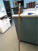 Kerry Enlow hand carved walking stick