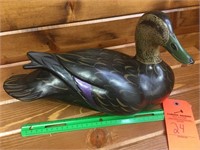 Chas Moore '03 Black Duck signed, glass eye