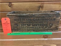 Westen Cartridge wood box East Alton IL